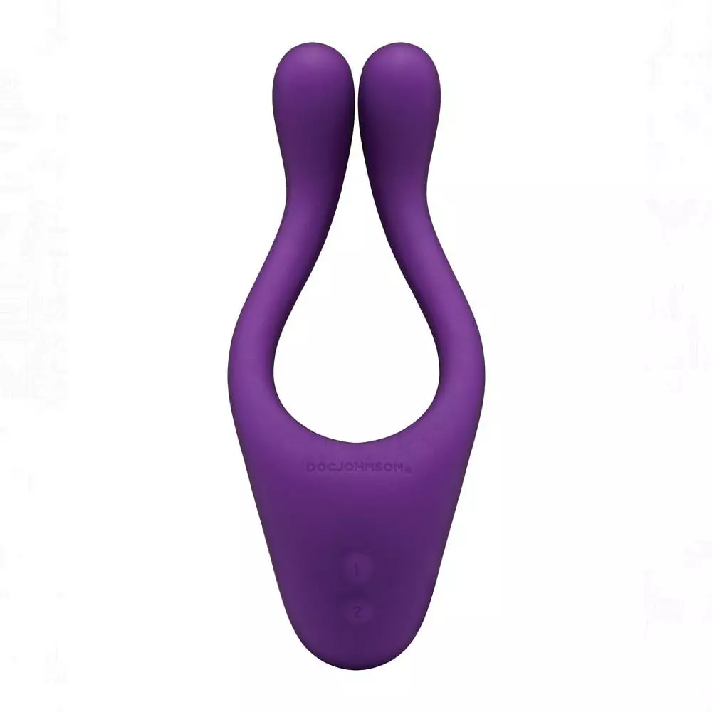 TRYST Multi Erogenous Silicone Rechargeable Couples Massager -PR